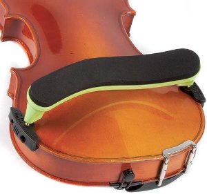 Everest Neon Green ES Series 1/4-1/10 Violin Adjustable Shoulder Rest